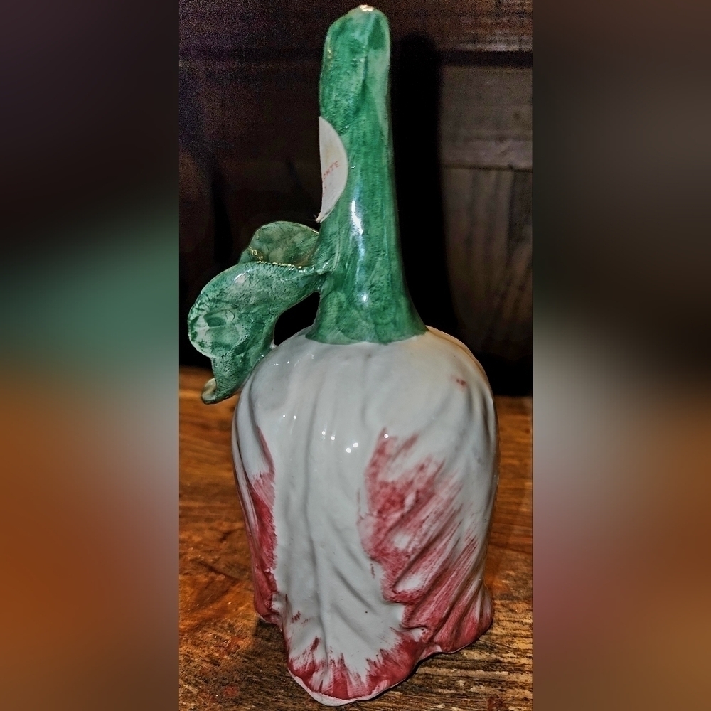 Capodimonte Porcelain 1980’s Tullip Bell